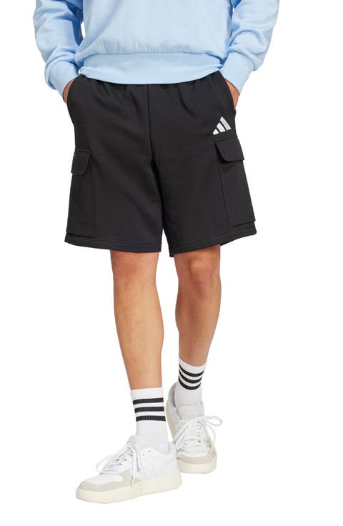 Essentials Feelcozy Fleece Cargo Shorts