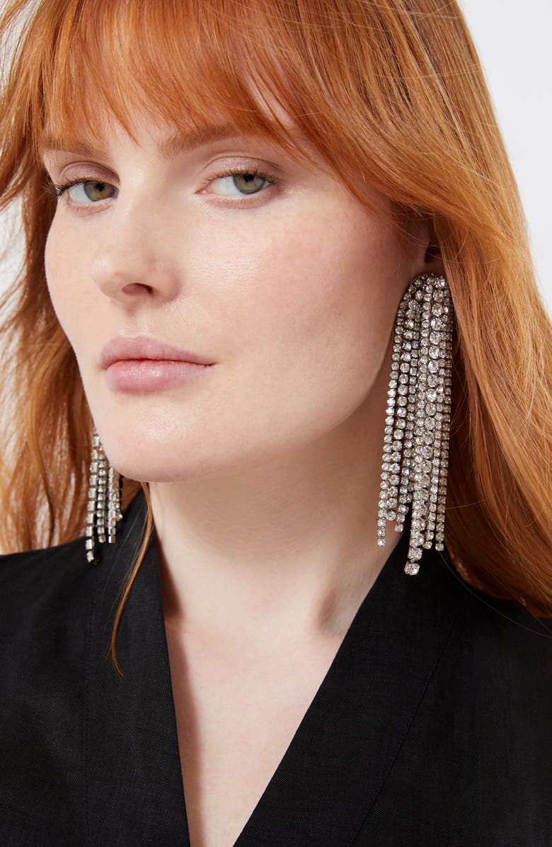 Marina Rinaldi Tema Sleeveless A-Line Dress, Alternate, color, Black