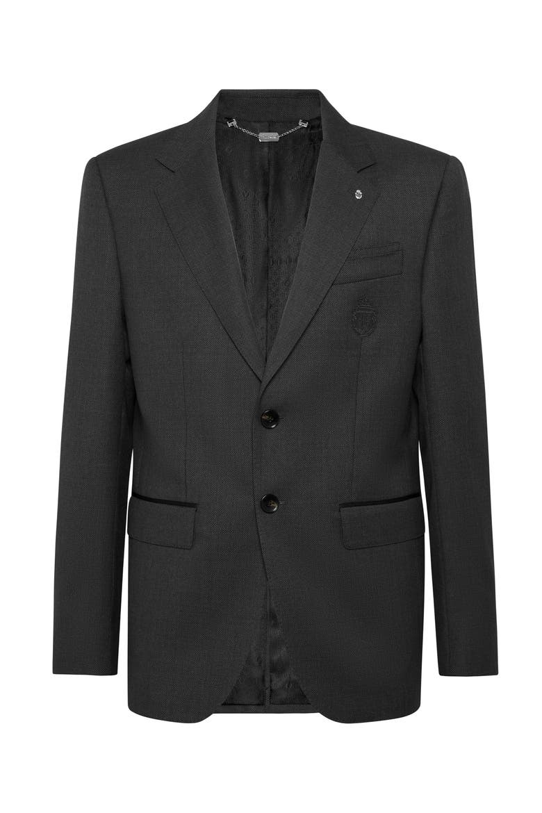 Blazer Secret Elegance Men, Main, color, black