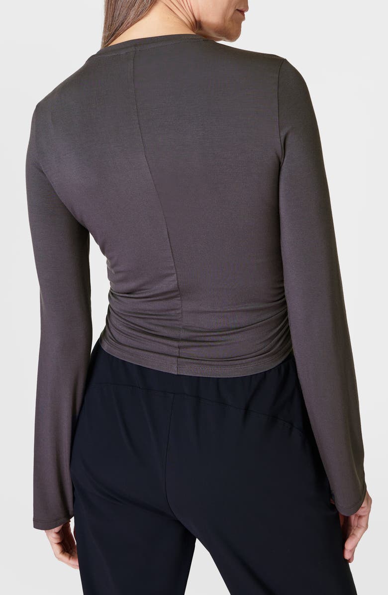 Sweaty Betty Front Wrap T-Shirt, Alternate, color, 