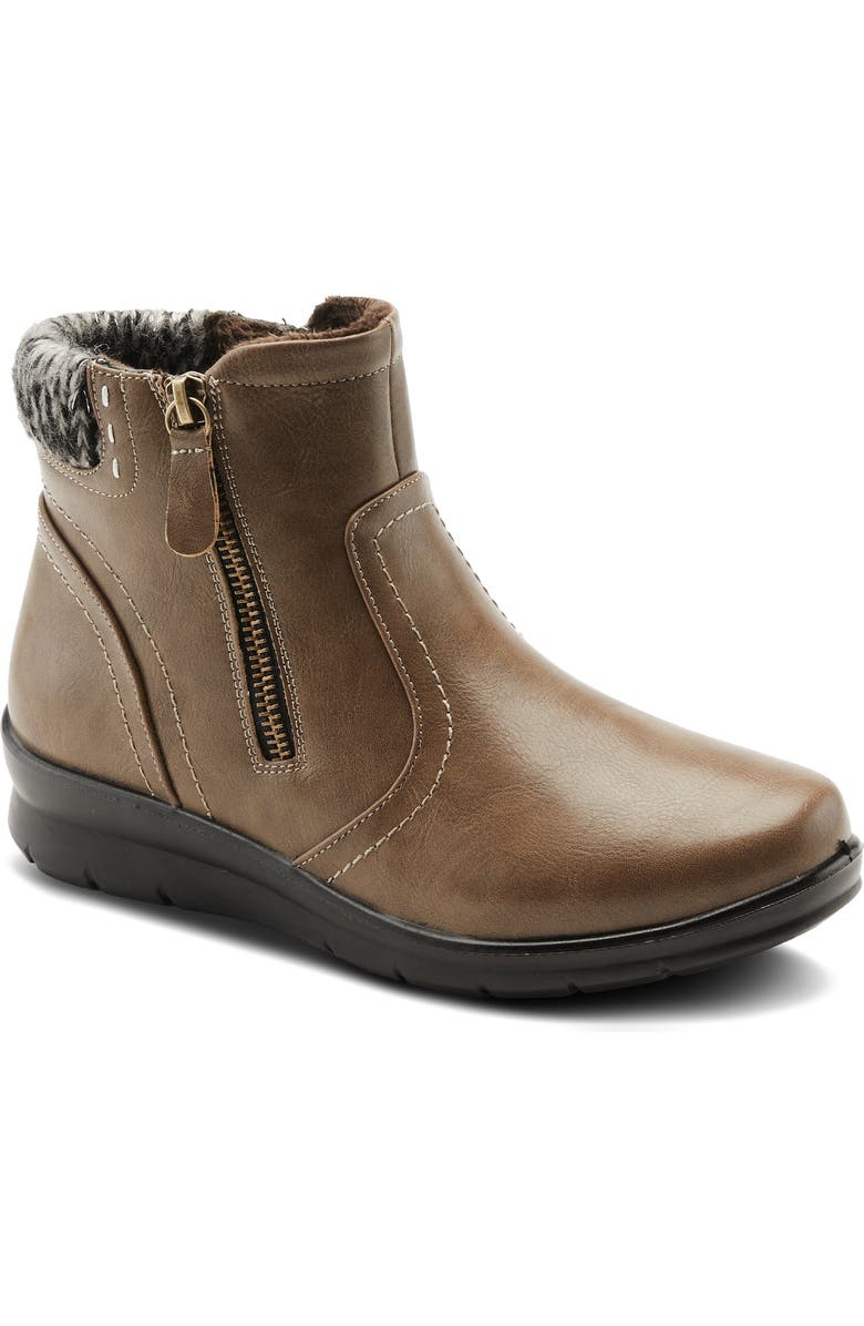 Flexus by Spring Step Snowed In Waterproof Bootie, Main, color,