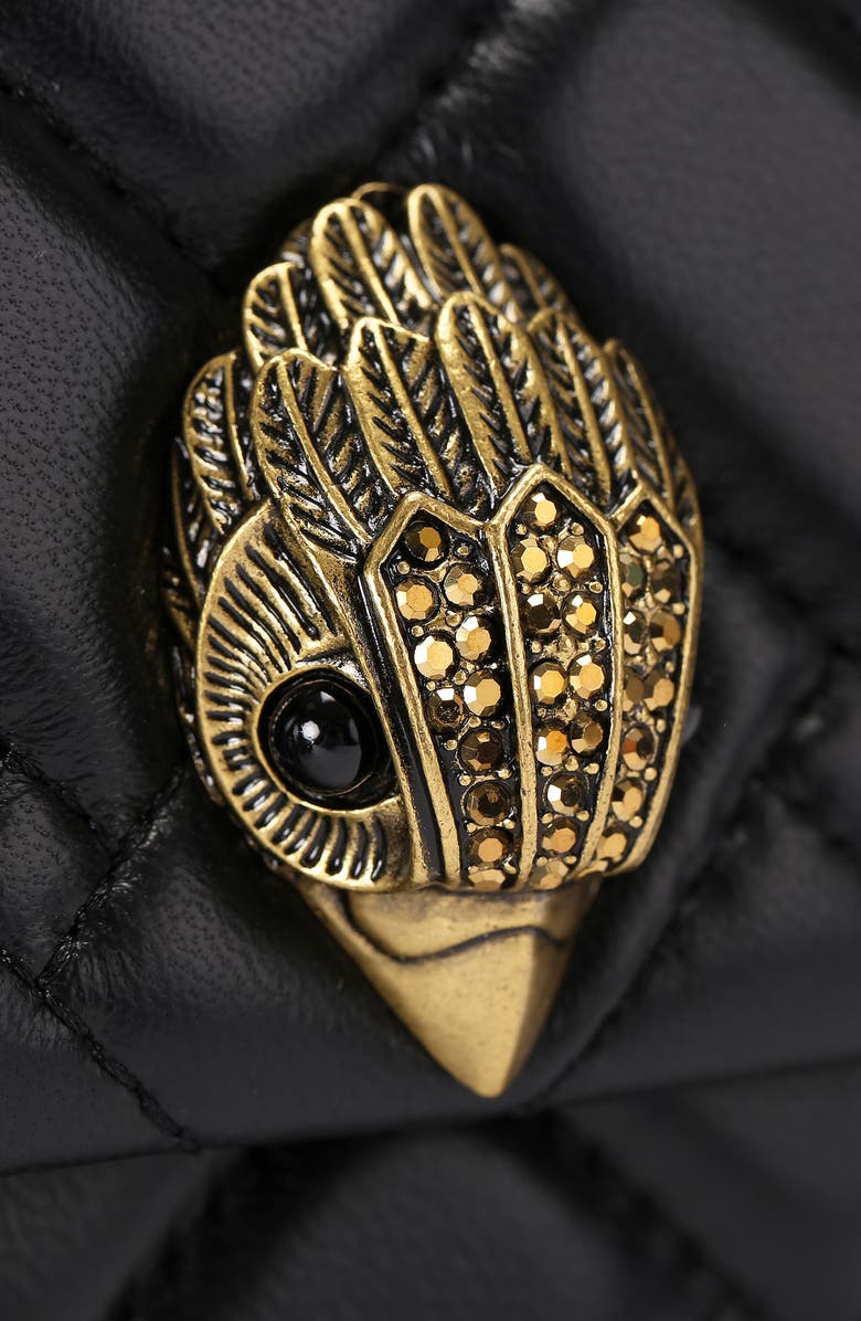 Kurt Geiger London Kensington Quilted Leather Top Handle Bag, Alternate, color,