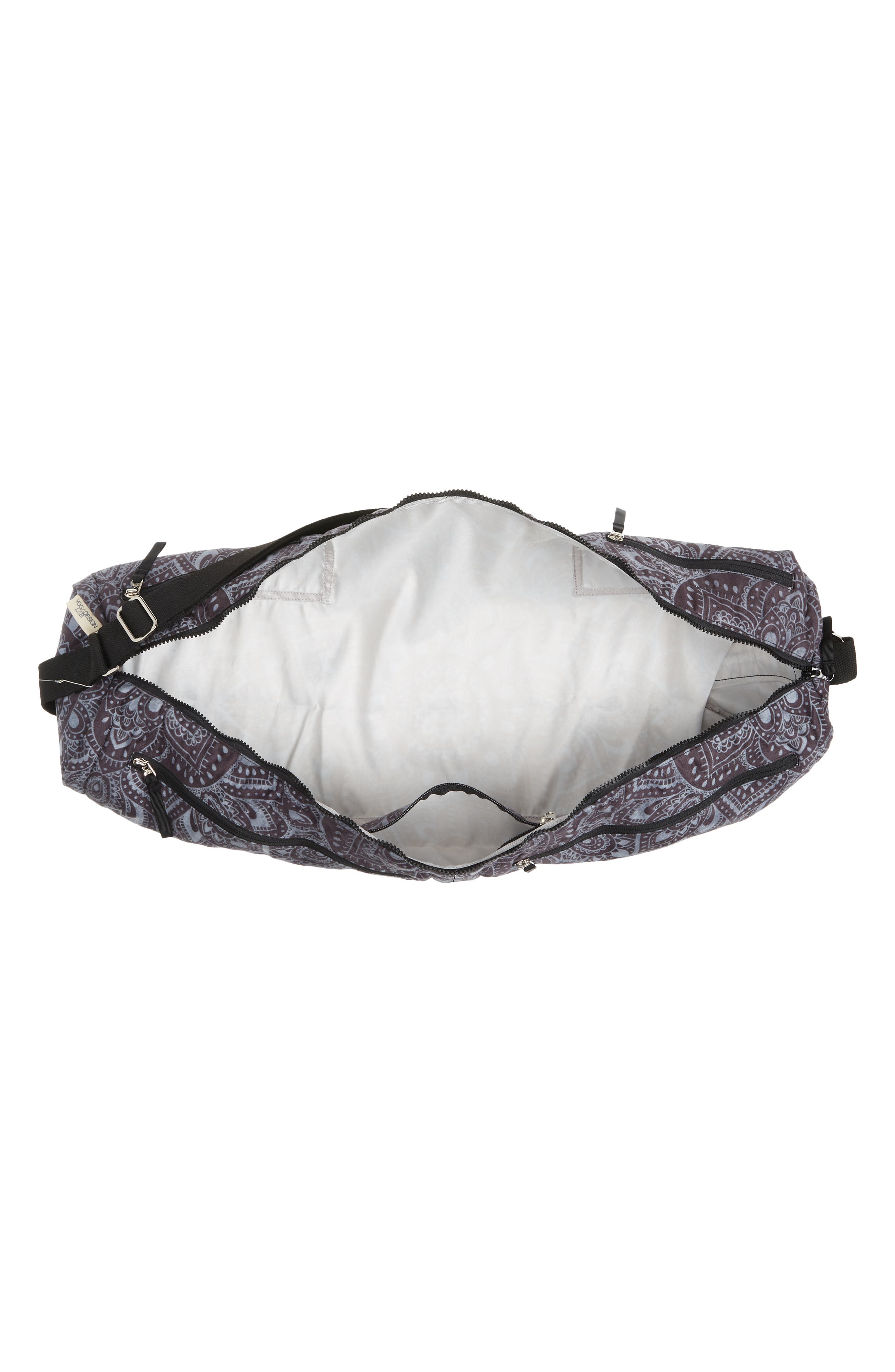 Yoga Mat Bag, Alternate, color, MANDALA CHARCOAL