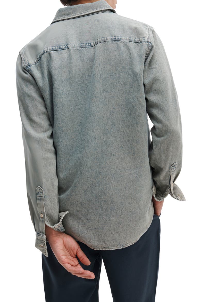 Infuse Denim CPO Overshirt, Alternate, color, MRRIK