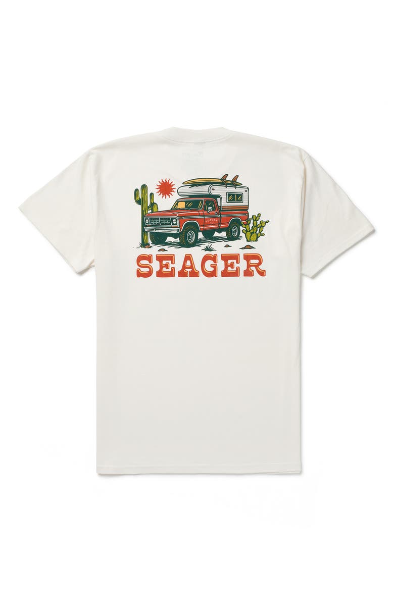 Seager Co Baja Cotton Graphic T-Shirt, Alternate, color, Vintage White