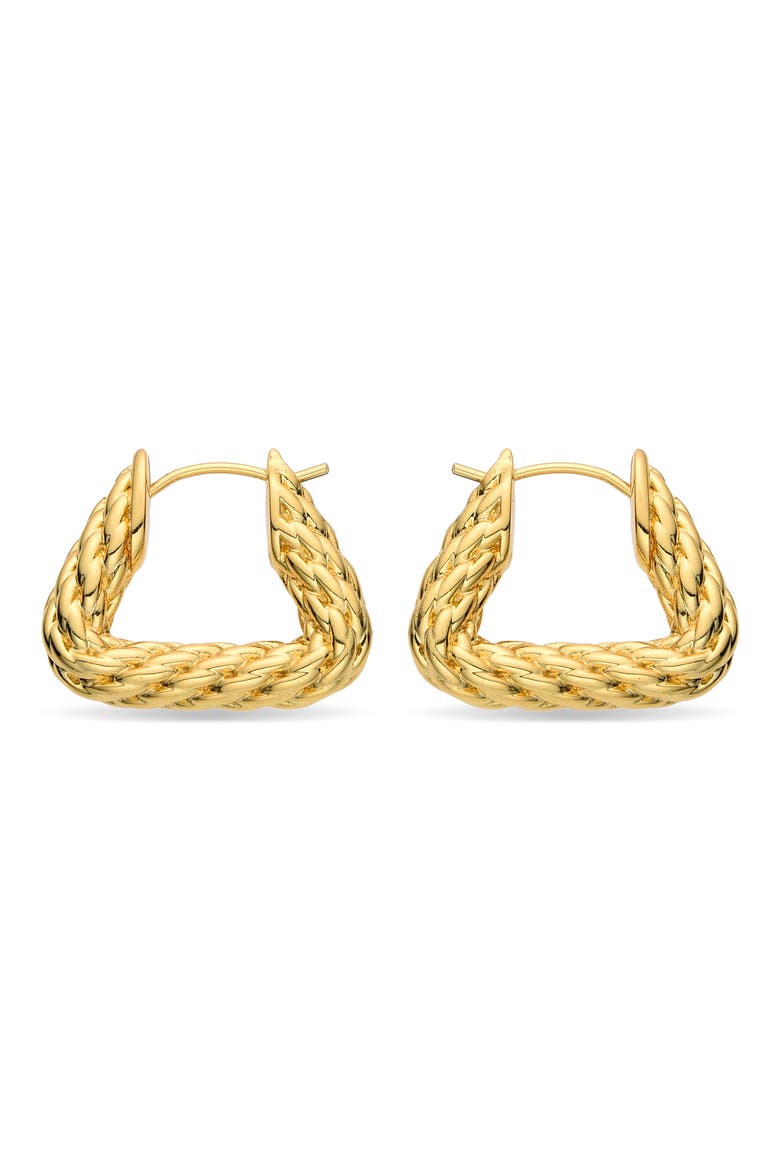 Heloise Twist Hoop Earrings, Alternate, color, GOLD