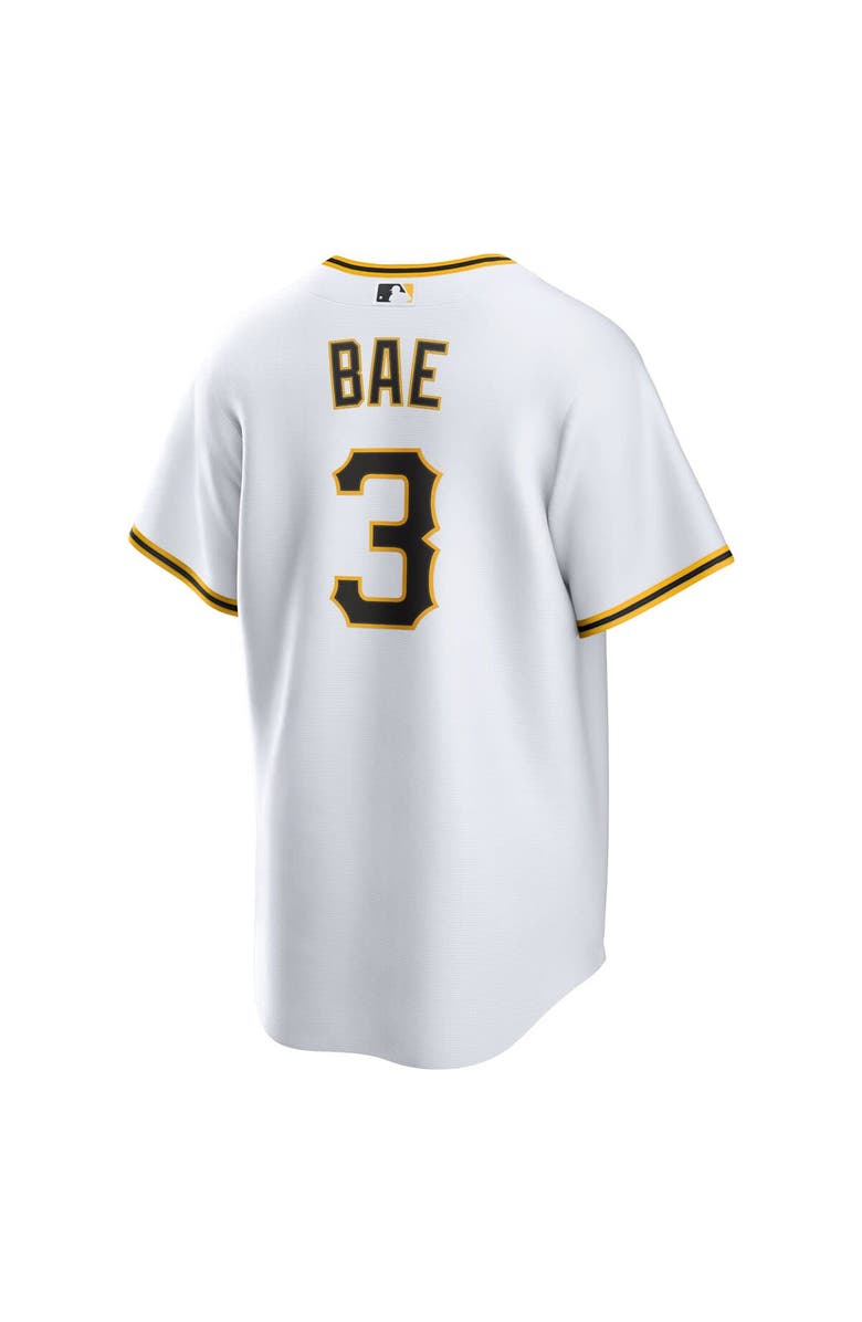 Nike Men's Nike Ji-Hwan Bae White Pittsburgh Pirates Replica Player Jersey, Alternate, color, White