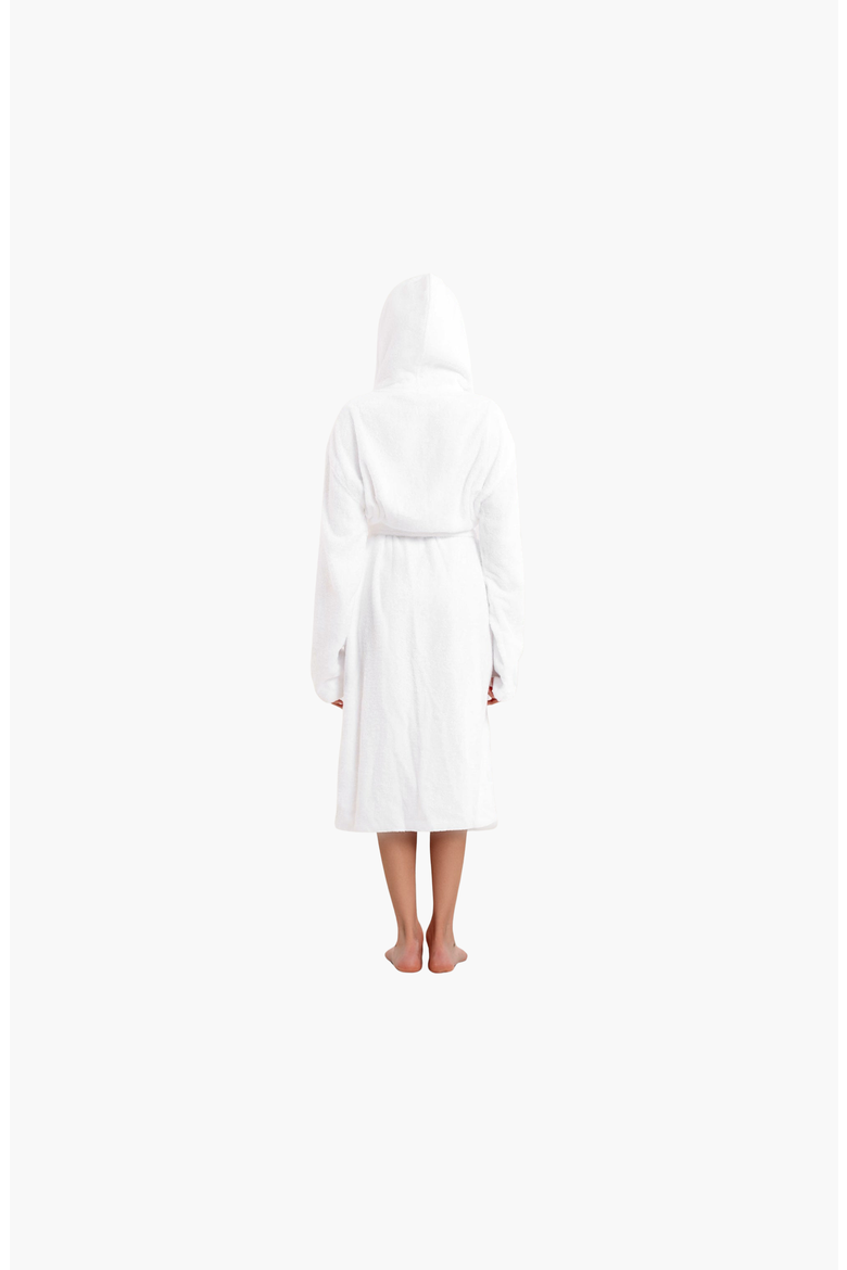 Ultraplush Australian Cotton Bathrobe, Alternate, color, White