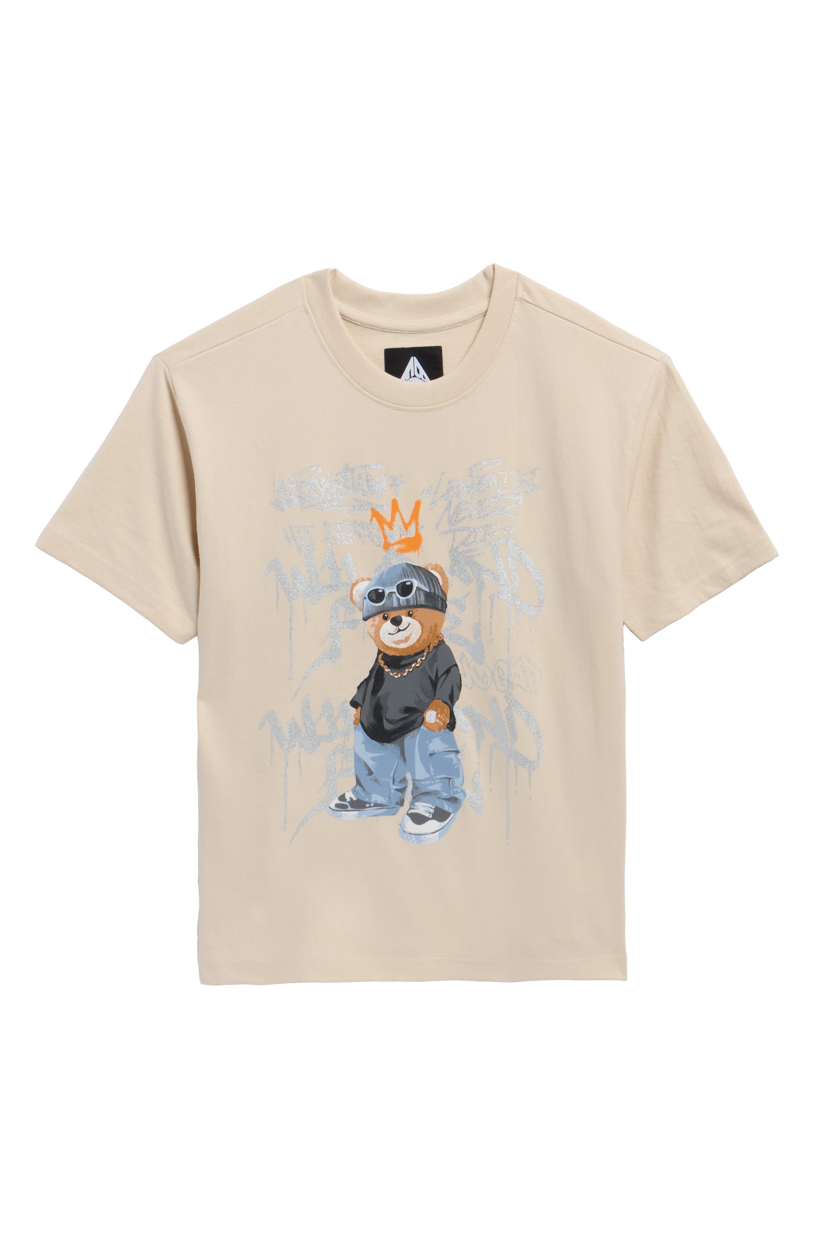 Fly By Night Kids' Polar Short Sleeve Graphic T-Shirt