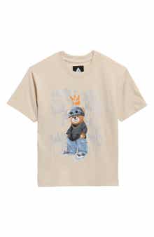 Fly By Night Kids' Polar Short Sleeve Graphic T-Shirt
