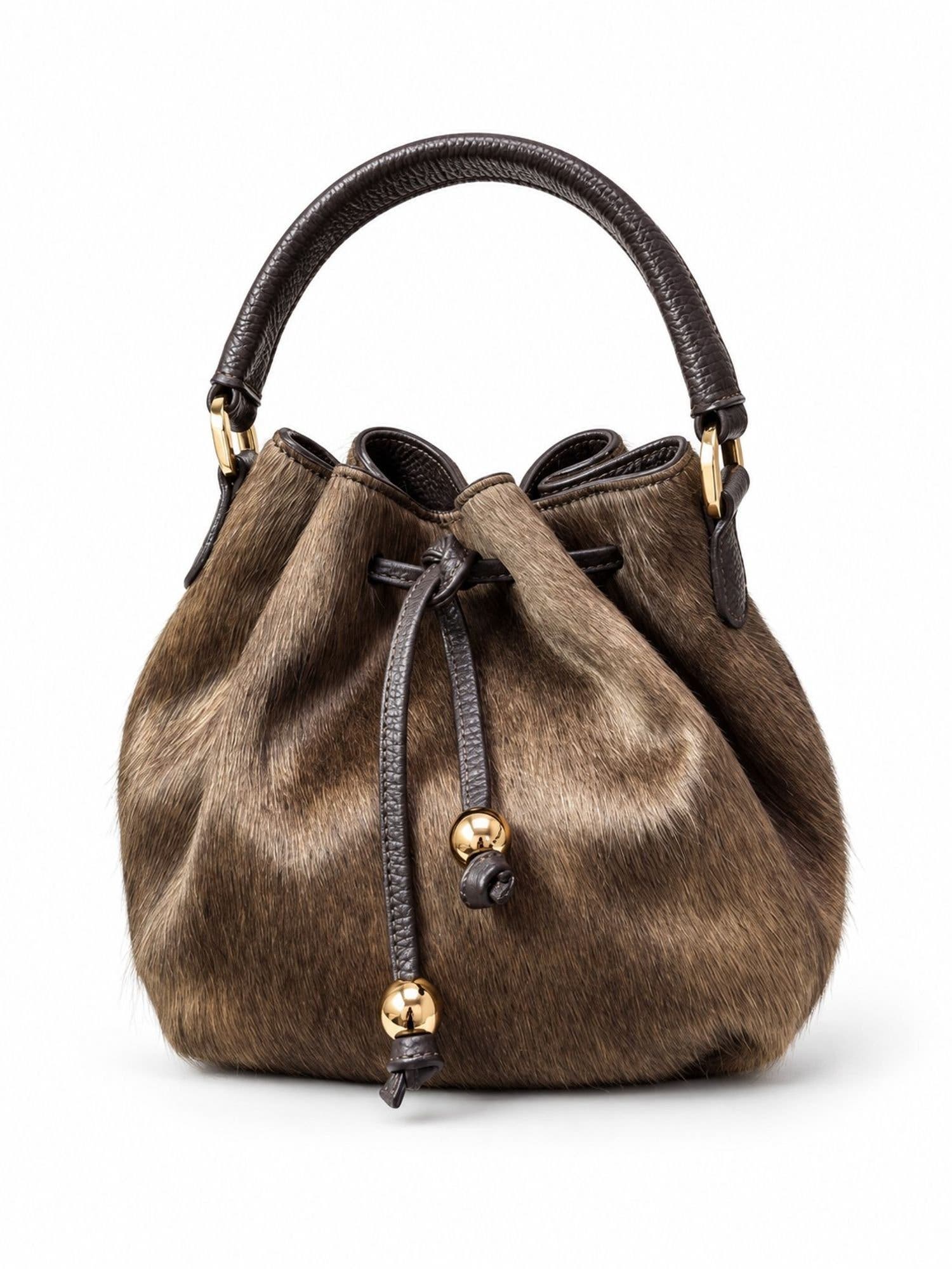 Dualis Luxury Hair-On Cowhide Crossbody, Main, color, Brown Natural Hair