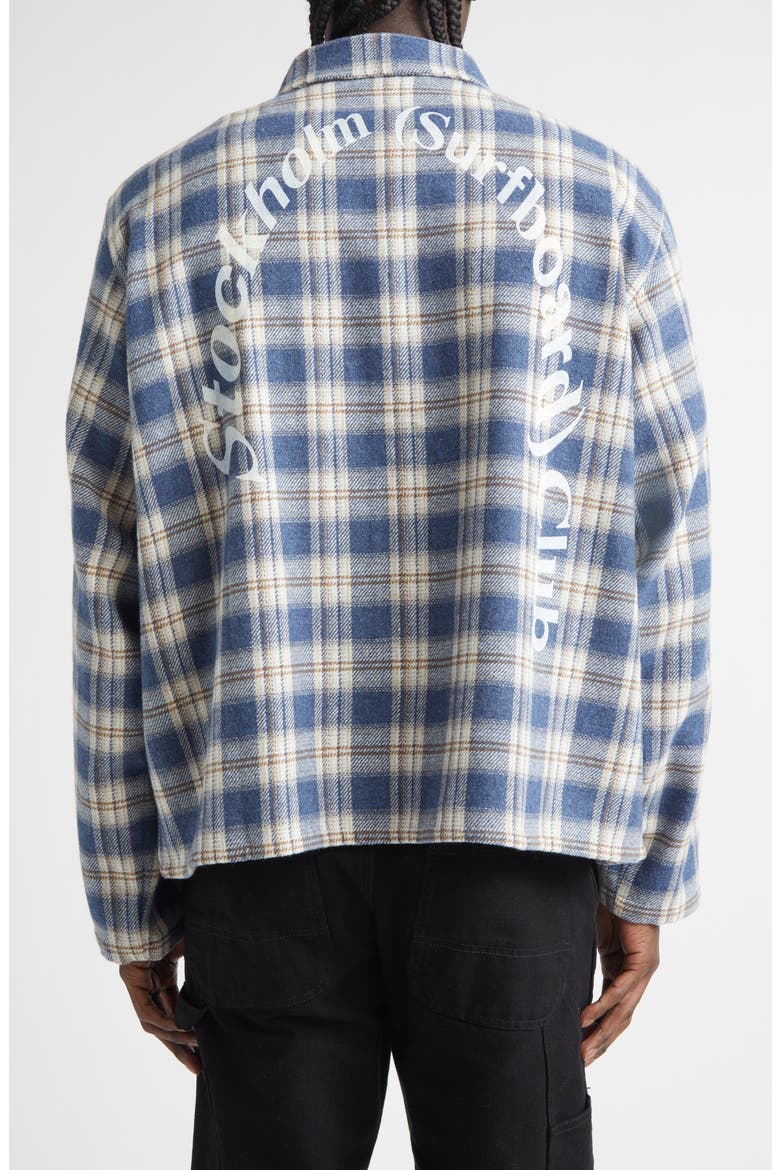 Club Plaid Overshirt, Alternate, color, BLUE CHECK