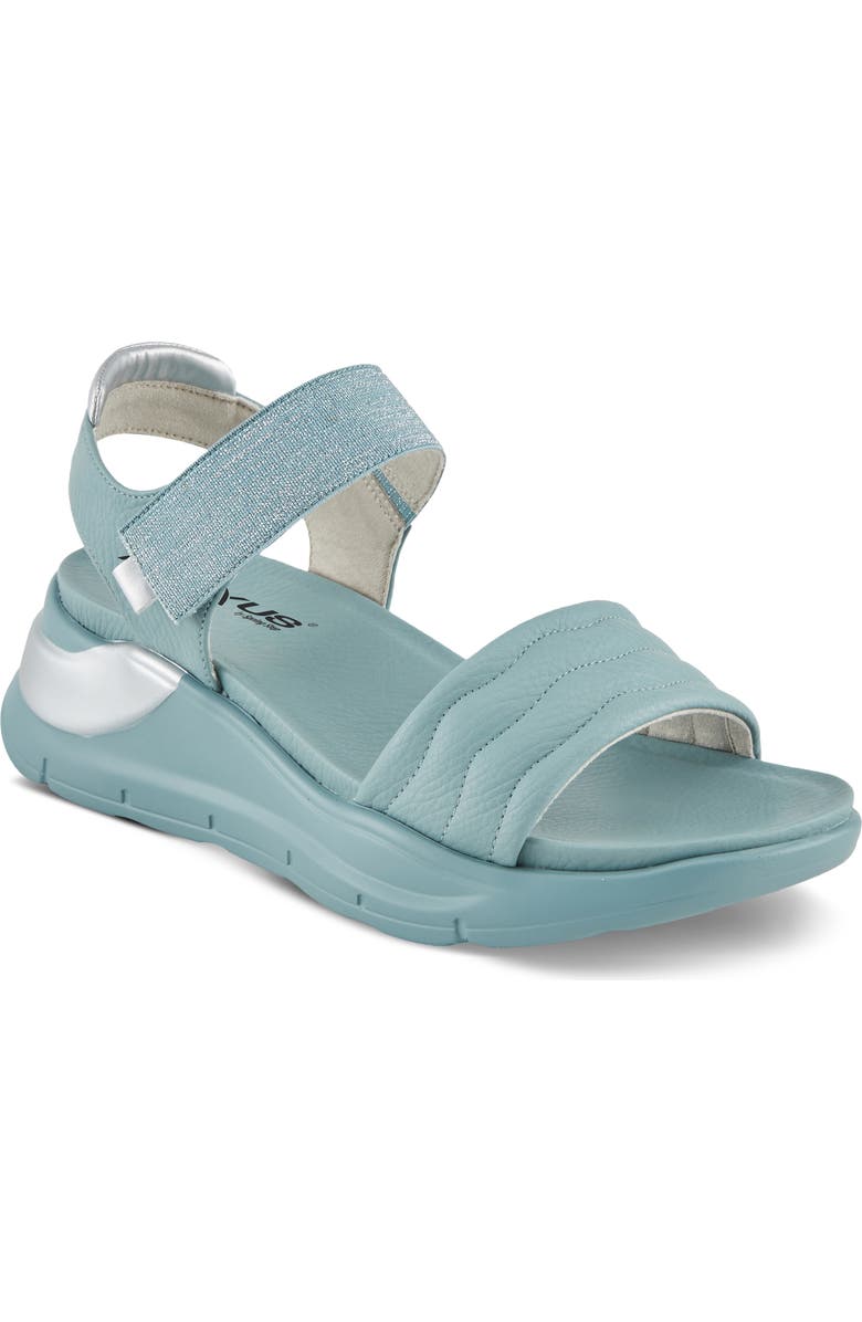 Flexus by Spring Step Zashine Slingback Platform Wedge Sandal, Main, color,