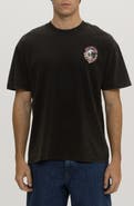 Maui & Sons x Pabst Blue Ribbon Shark Can Graphic T-Shirt