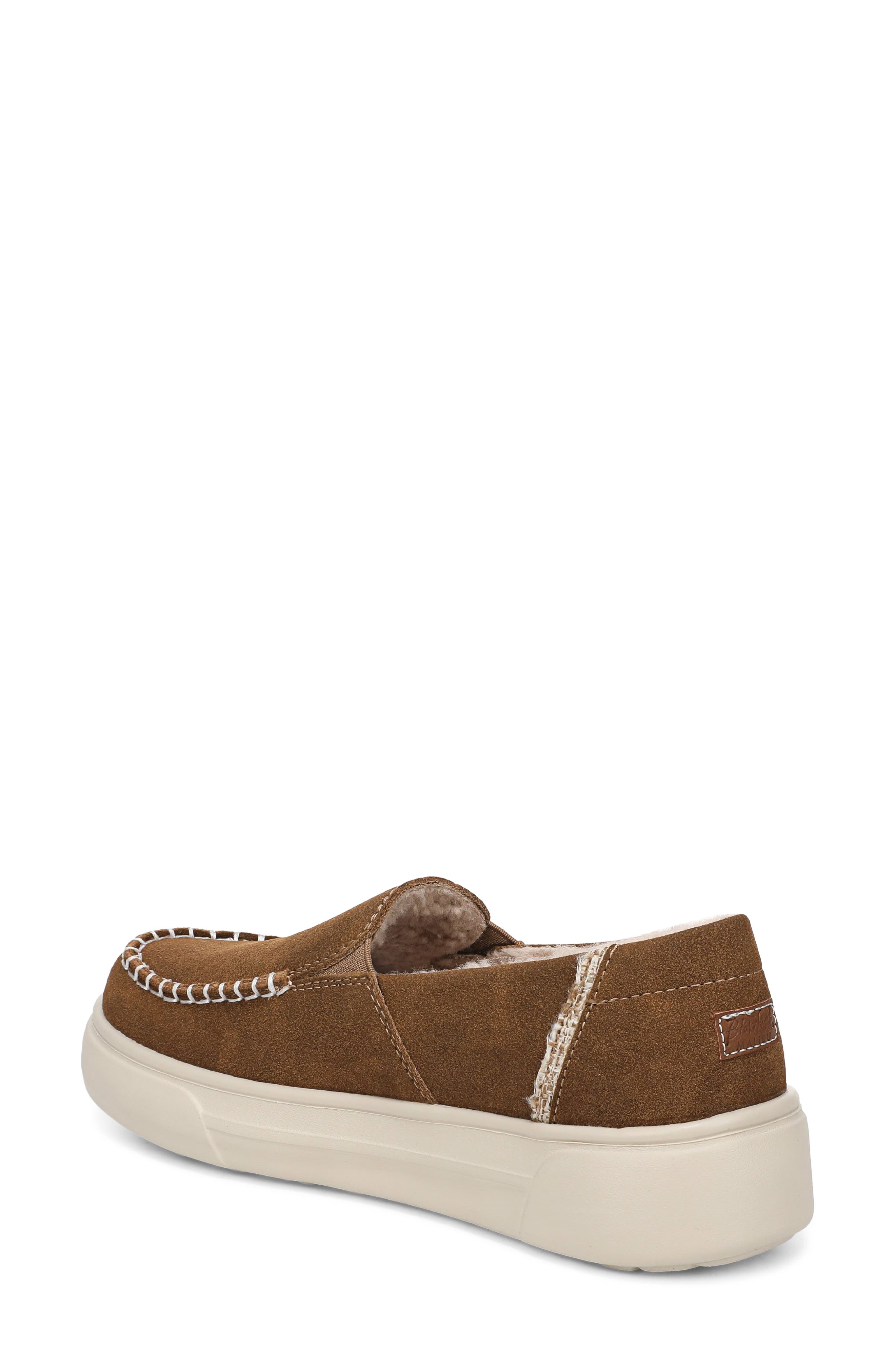 Seabright Faux Leather Slip-On Sneaker, Alternate, color, SCOTCH FAUX SUEDE
