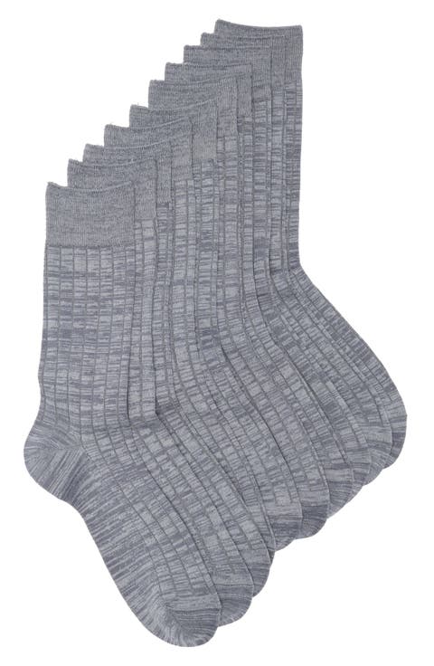 Ultrasoft 5-Pack Ribbed Dress Socks