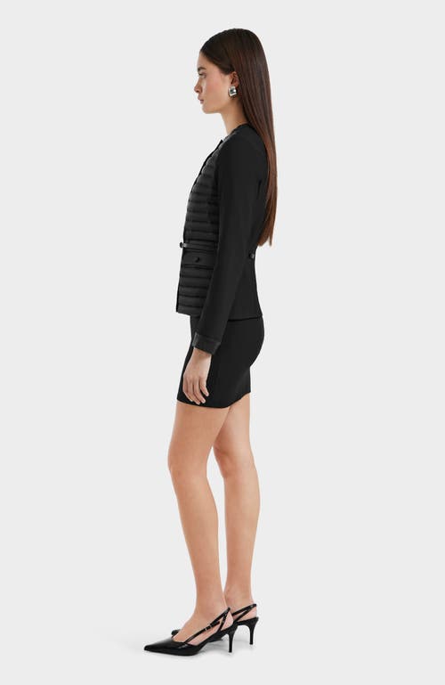 Rudsak Light Down Combo Jacket In Black