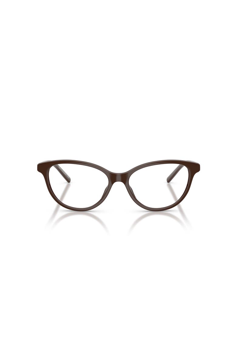 54mm Cat Eye optical glasses, Alternate, color, Brown