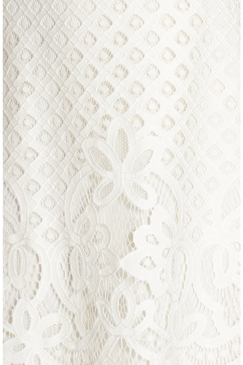 Lace A-Line Dress, Alternate, color, IVORY