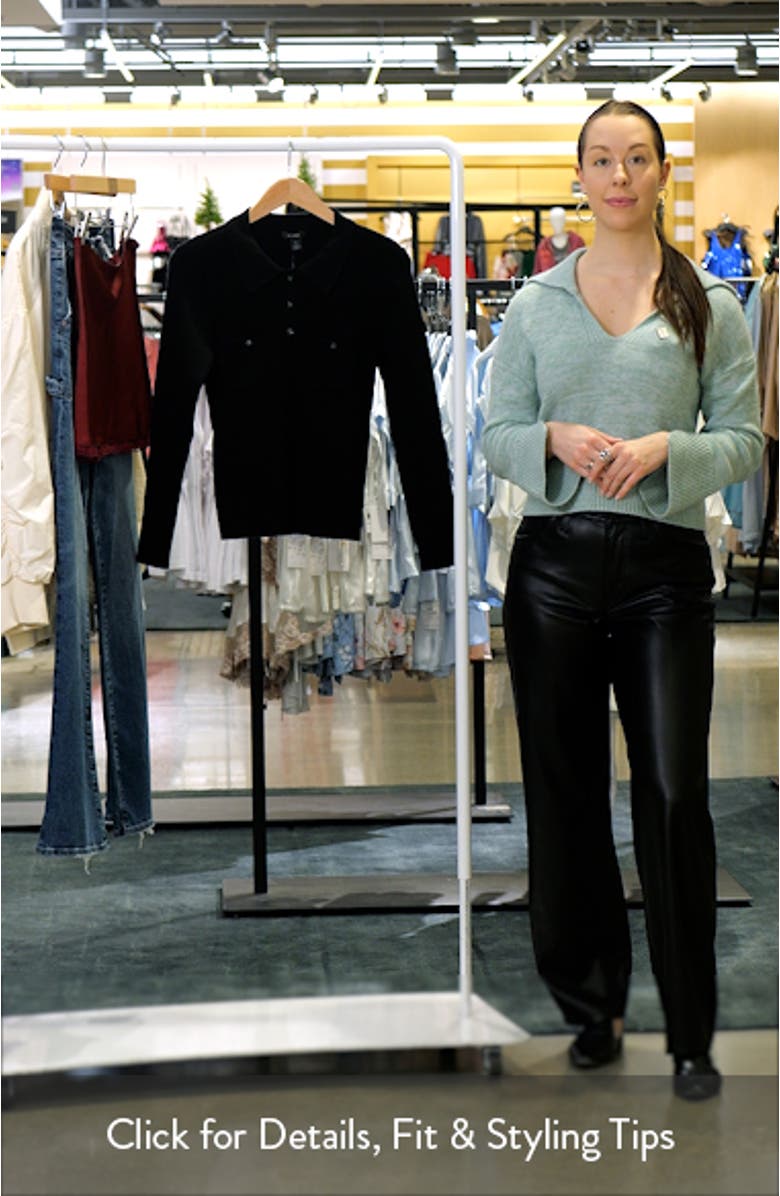 Rib Polo Sweater, sales video thumbnail