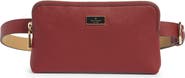 Kate Spade New York saffiano top zip belt bag