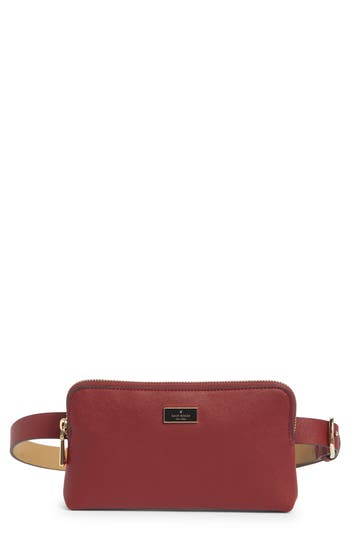Kate Spade New York Saffiano Top Zip Belt Bag