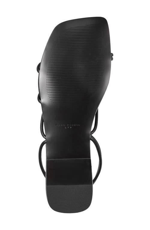 Marc Fisher Mayte Ankle Strap Sandal In Black