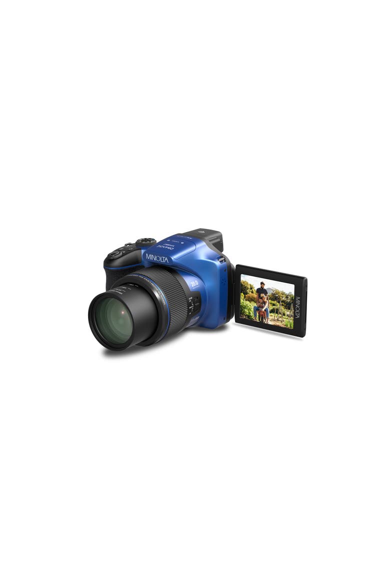 MN68Z 20MP/4K 68x Optical Zoom Bridge Camera, Alternate, color, Blue