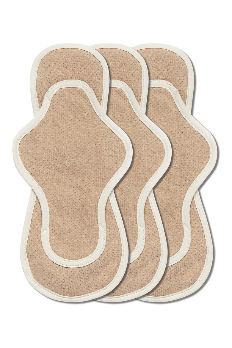 3-Pack Organic Reusable Cloth Pads, Main, color, LARGE