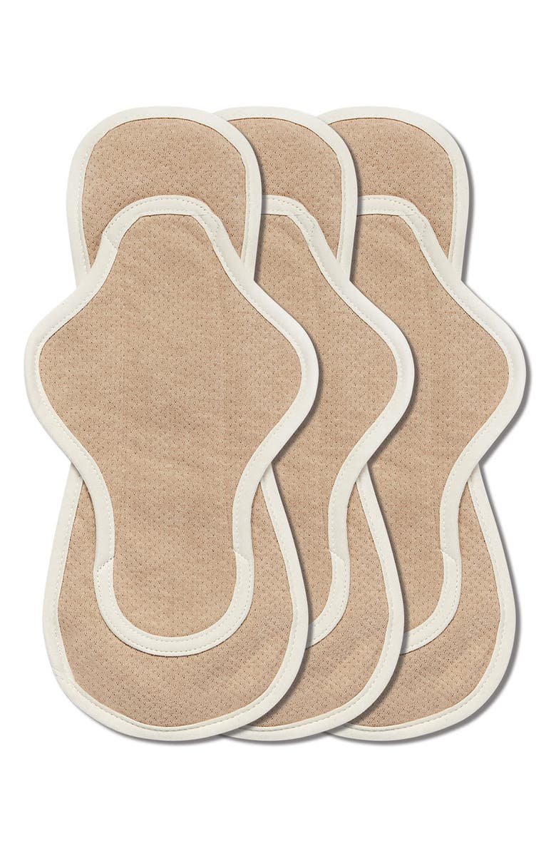 Rael 3-Pack Organic Reusable Cloth Pads, Main, color, 