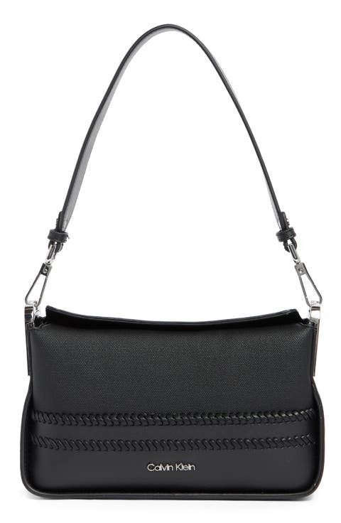 Fay Whipstich Canvas Shoulder Bag
