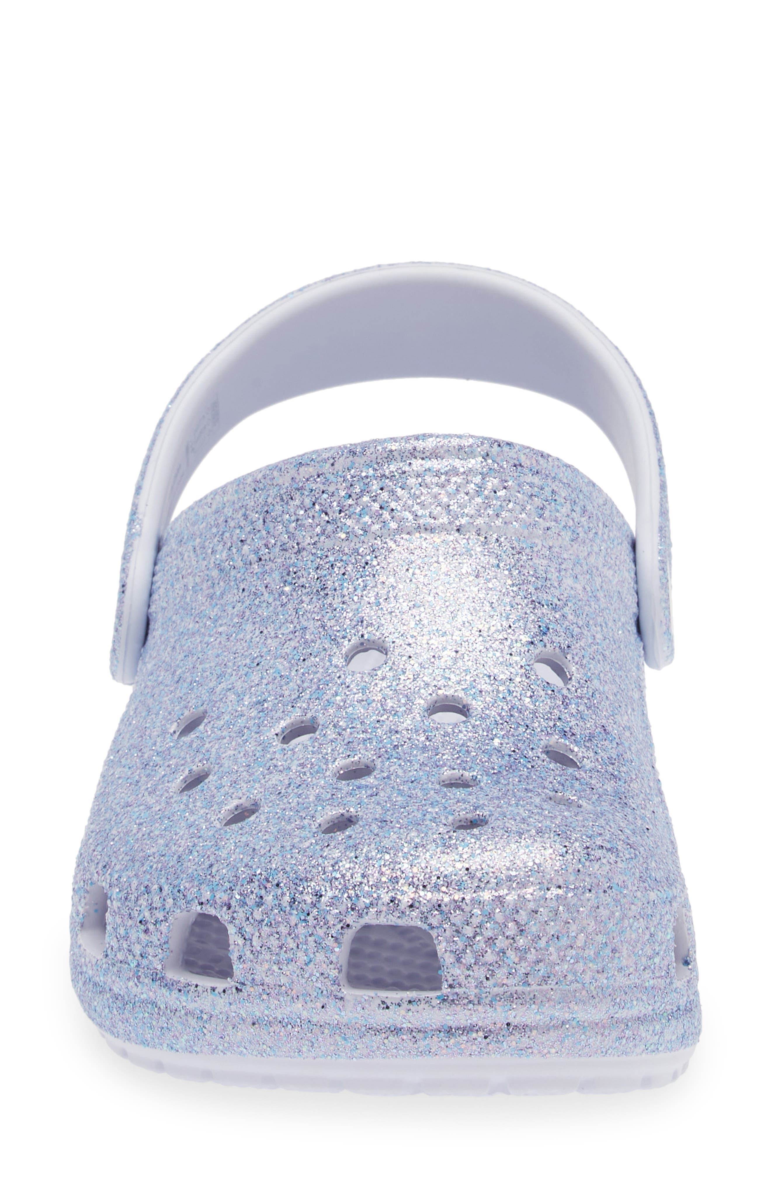 CROCS Kids' Classic Glitter Clog, Alternate, color, Frosted Glitter