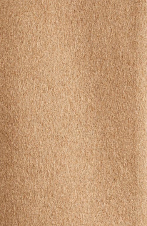 Max Mara Belluno Camel Hair Blazer In Brown