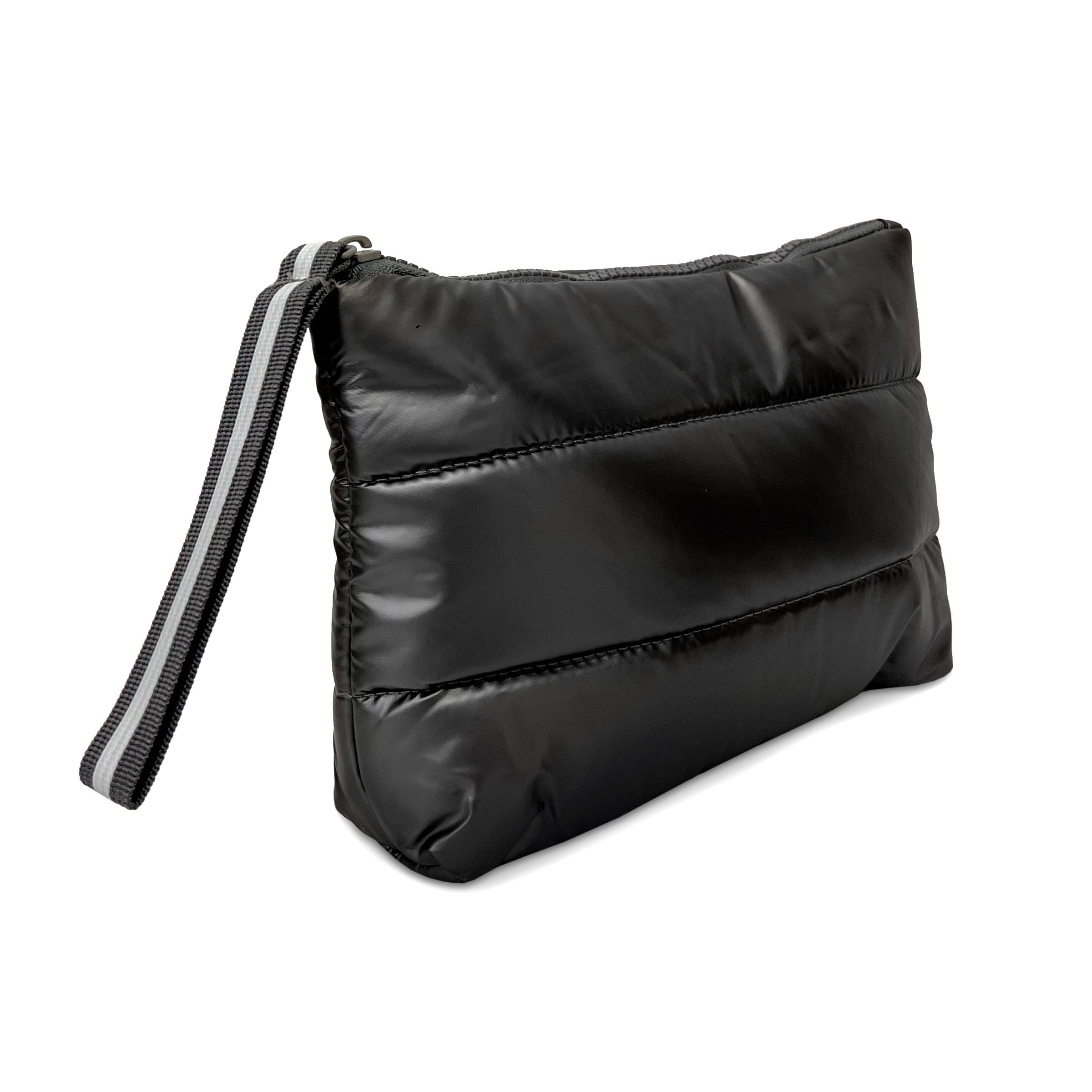 Youzey Mirage Wristlet Makeup Bag and Travel Case, Alternate, color, Pewter