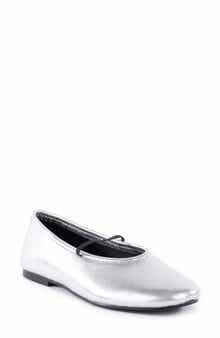 Seychelles Neon Moon Metallic Mary Jane Flat