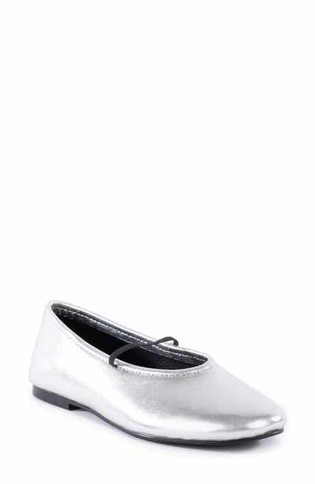 Neon Moon Metallic Mary Jane Flat