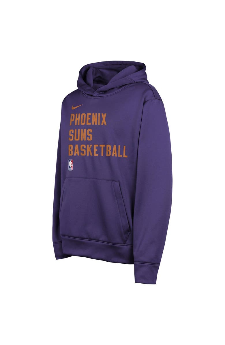 Nike Youth Nike Purple Phoenix Suns Spotlight Performance Pullover Hoodie, Alternate, color, Purple