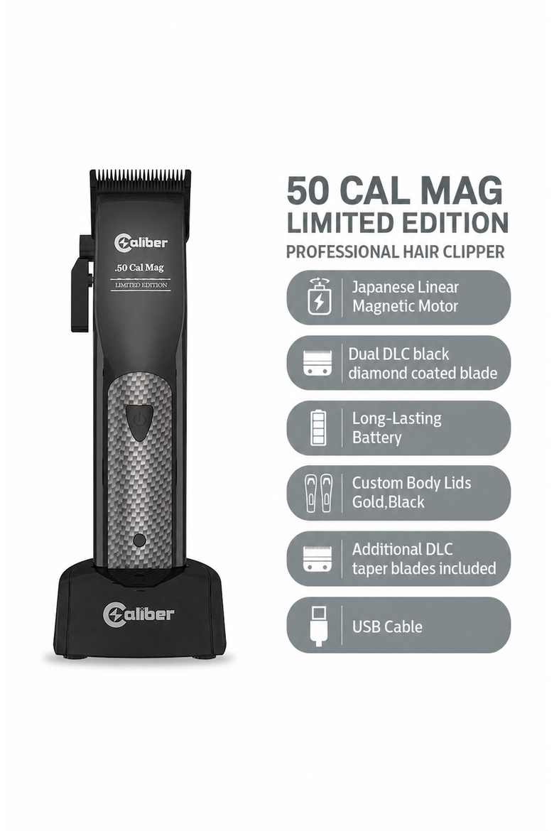 50 Cal MAG Limited Edition Professional Cordless Hair Clipper, Alternate, color, Black