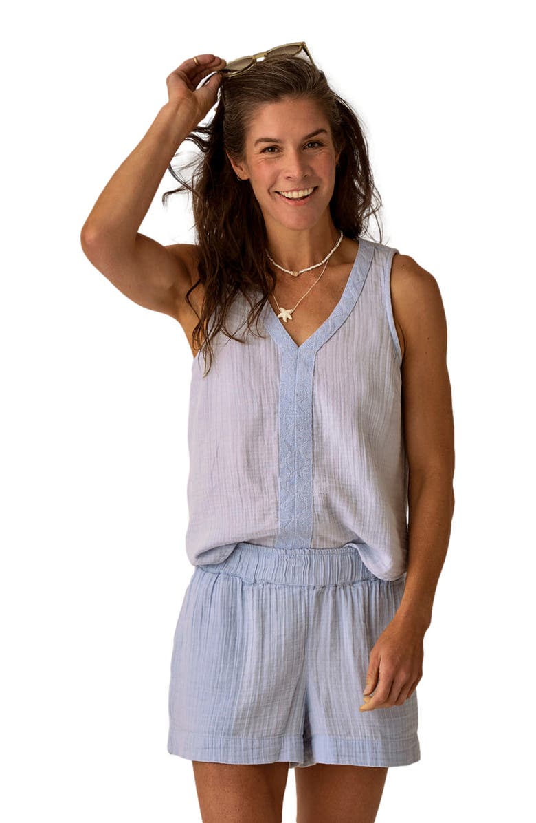 Carve Designs Kayla Gauze Tank, Alternate, color, Kentucky