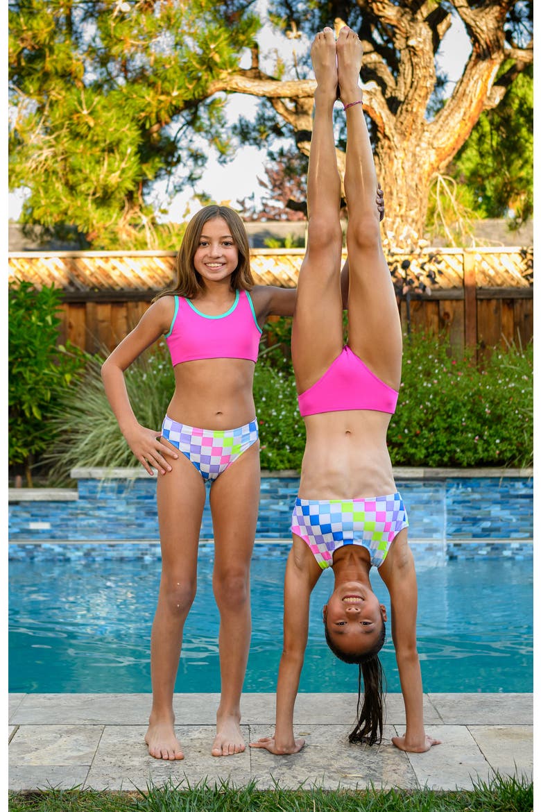 Bubblegum Bikini Top, Alternate, color, Bubblegum