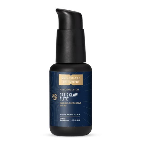 Nanoemulsified Cat's Claw Vitamin D and Monolaurin Liquid Supplement
