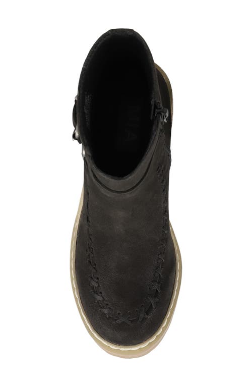 Mia Toula Platform Bootie In Animal Print