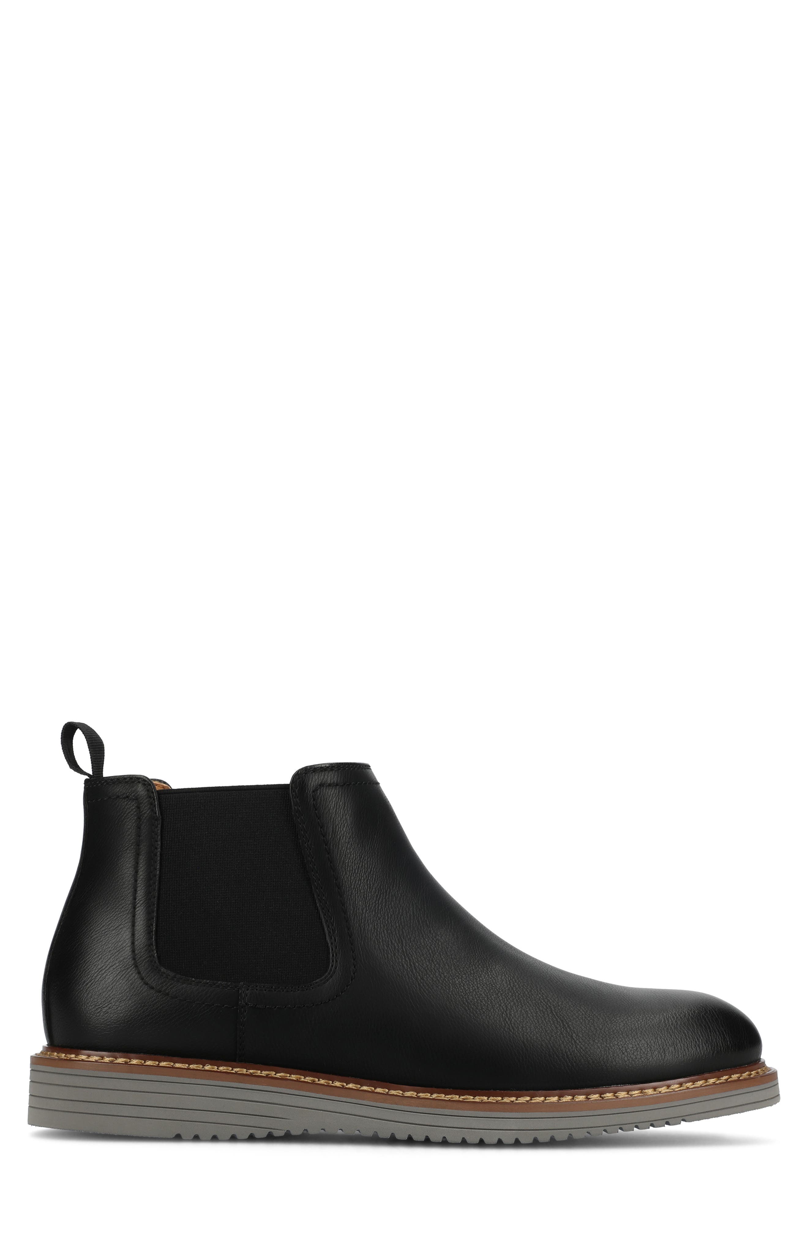VANCE CO Slater Chelsea Boot, Alternate, color, Black
