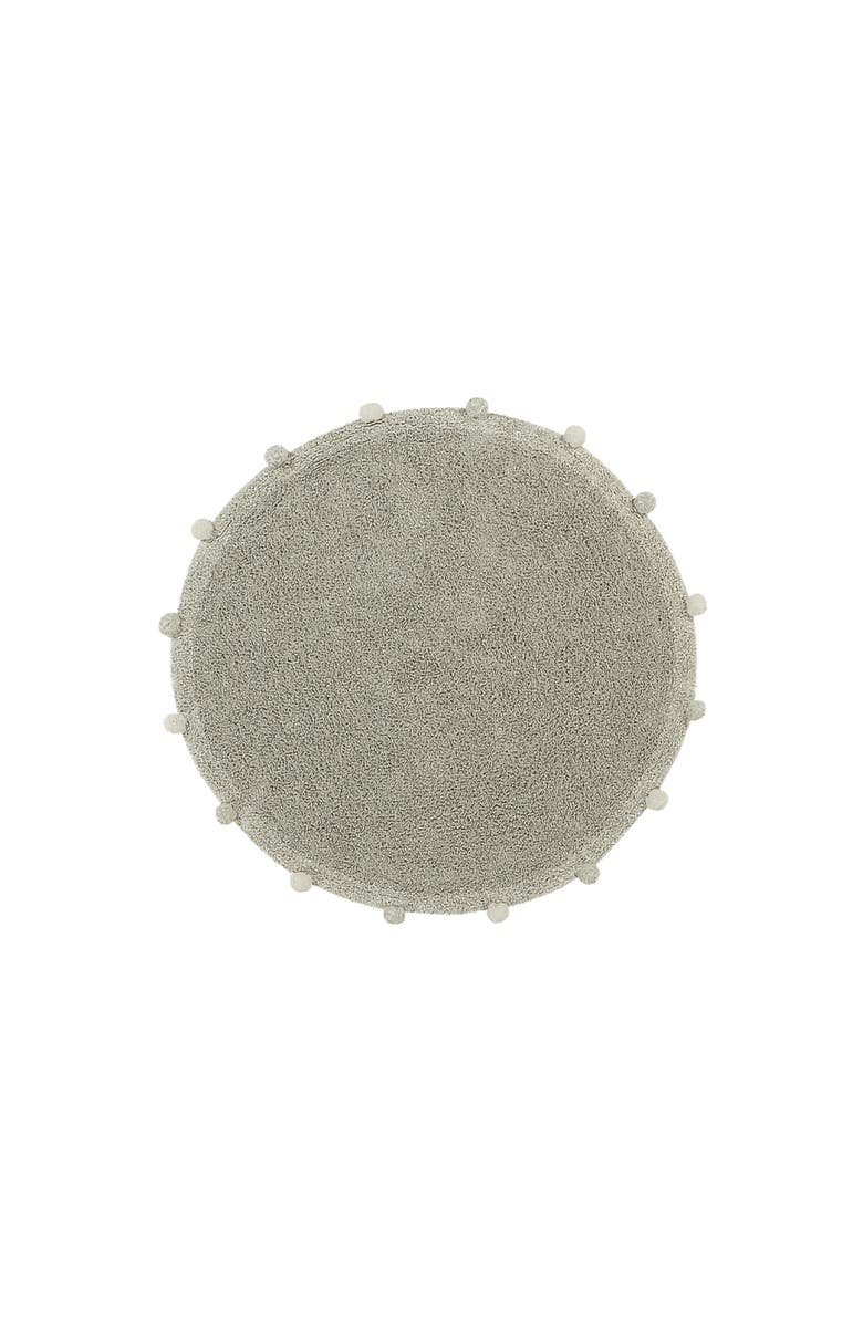 Lorena Canals Washable Rug Bubbly, Main, color, Olive, Natural