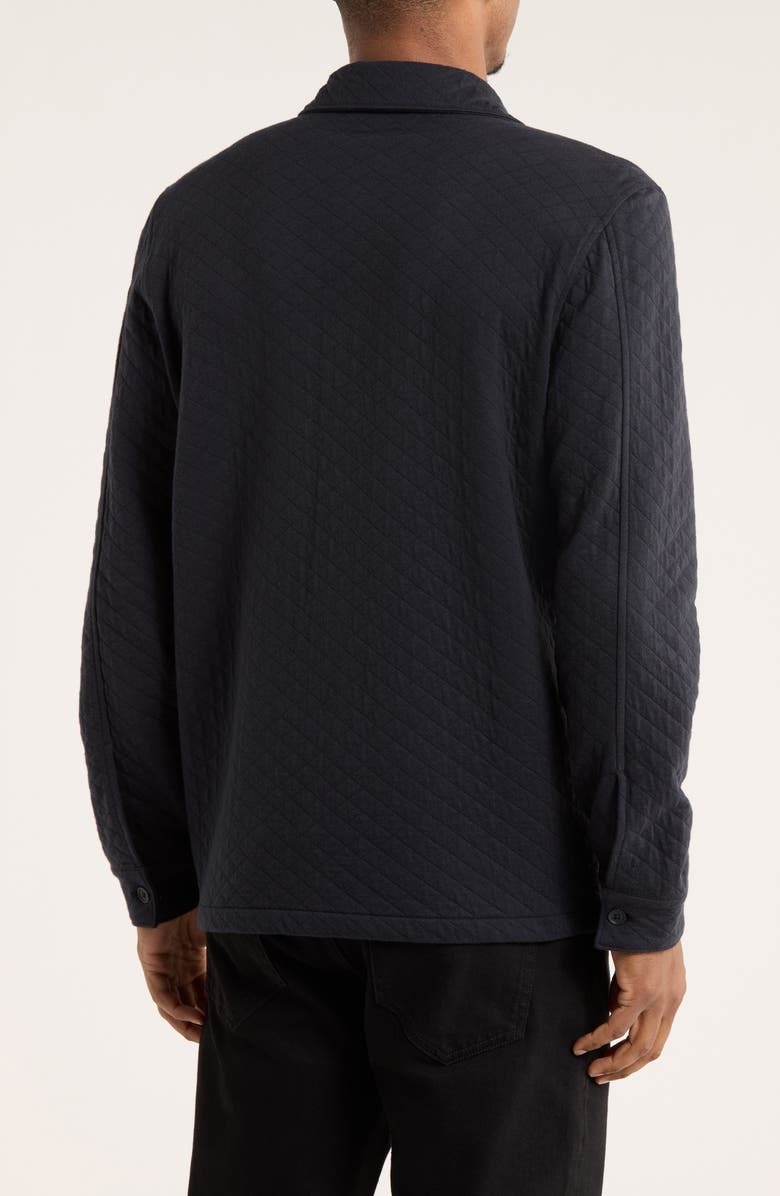 Vince Double Face Quilted Shirt Jacket, Alternate, color, Coastal