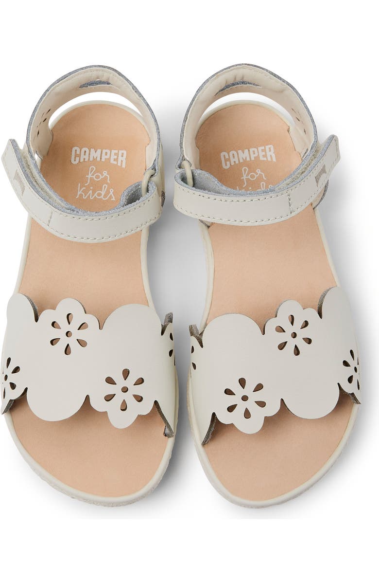 Camper Kids' Miko Sandal, Alternate, color, White Natu