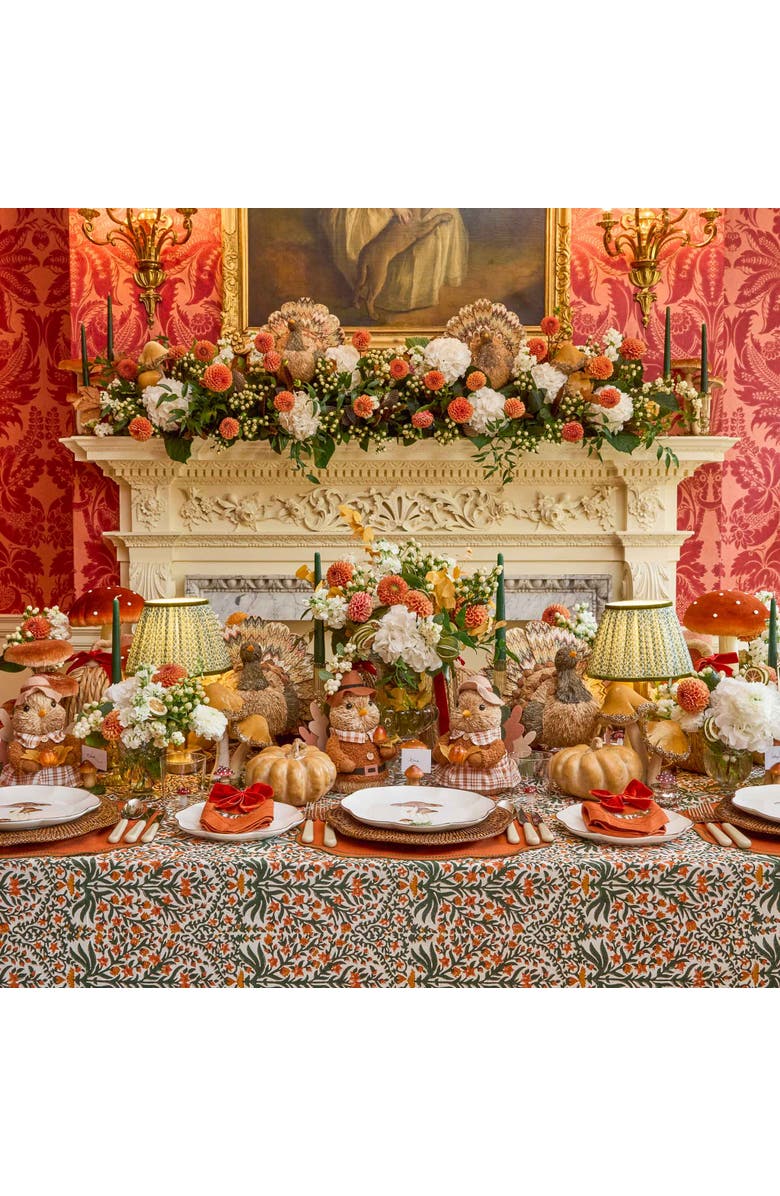 Mrs. Alice Lotus Lampshade, Alternate, color, Olive