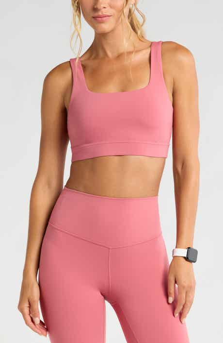 Zella Luxe Lite Squared Up Sports Bra