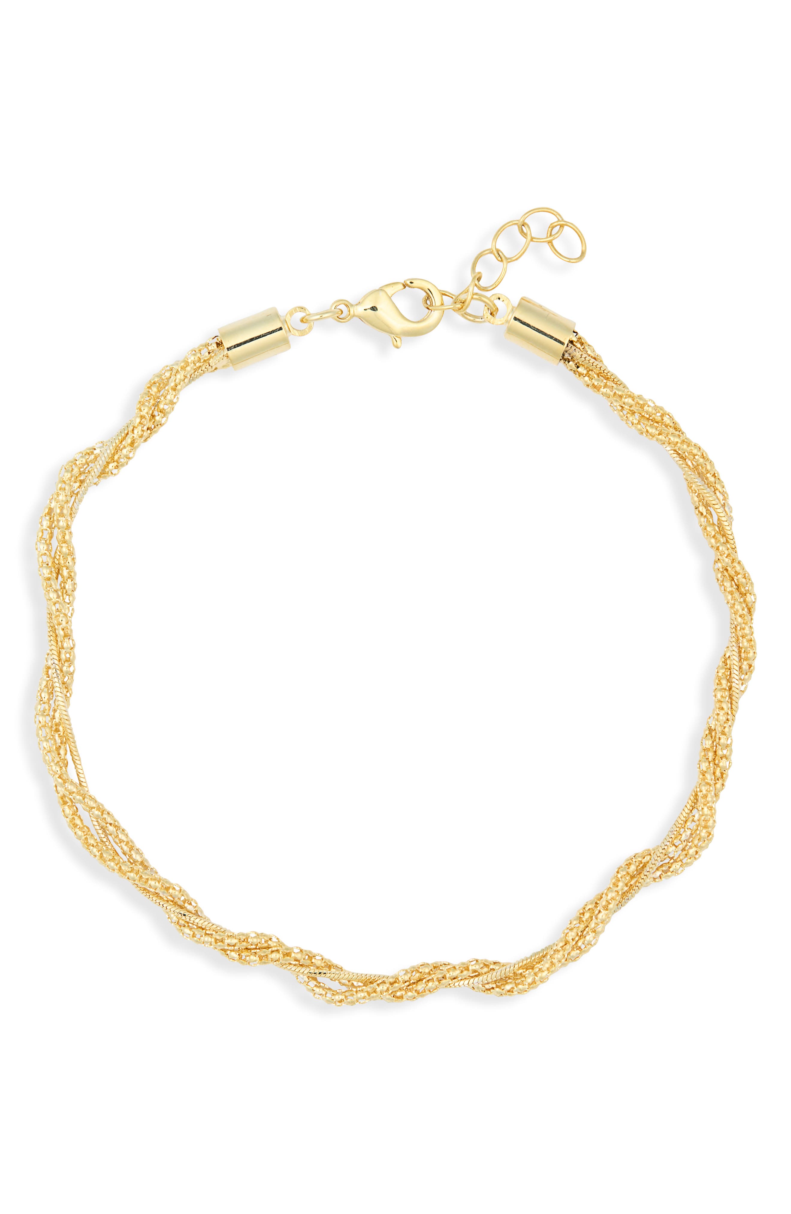 Demi Fine Twisted Multichain Bracelet