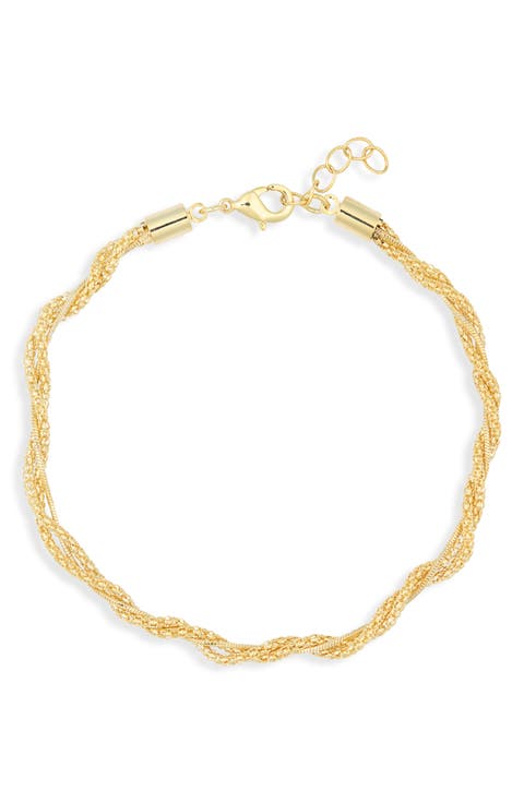 Demi Fine Twisted Multichain Bracelet